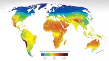 Worldwide solar map Solar map